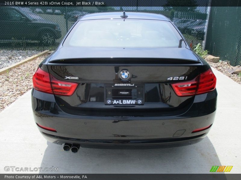 Jet Black / Black 2016 BMW 4 Series 428i xDrive Coupe