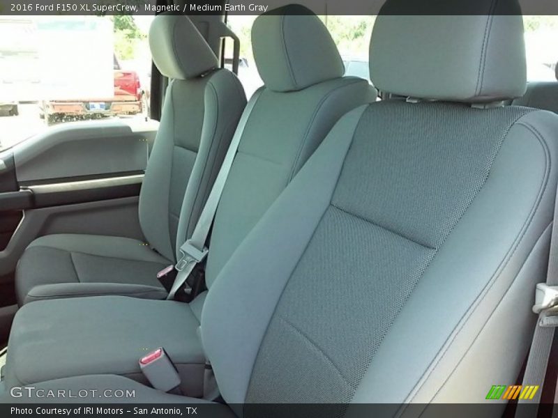 Magnetic / Medium Earth Gray 2016 Ford F150 XL SuperCrew