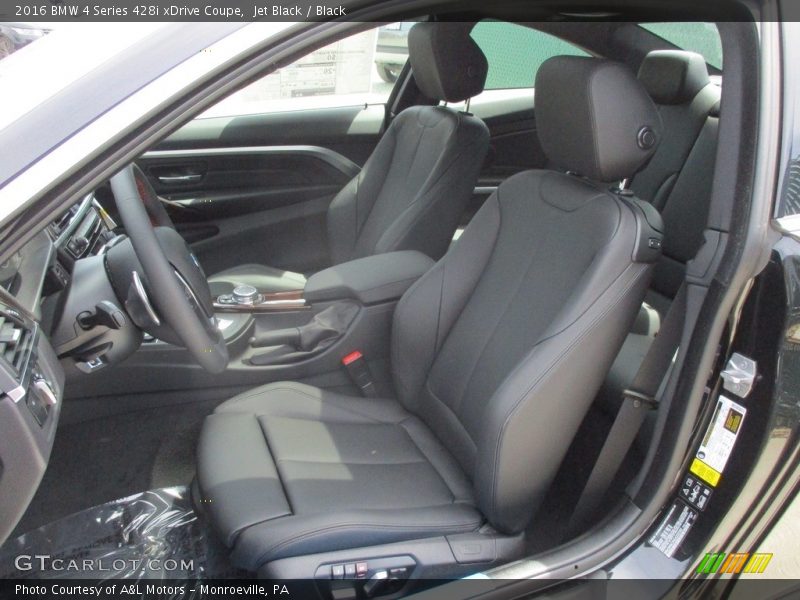 Jet Black / Black 2016 BMW 4 Series 428i xDrive Coupe