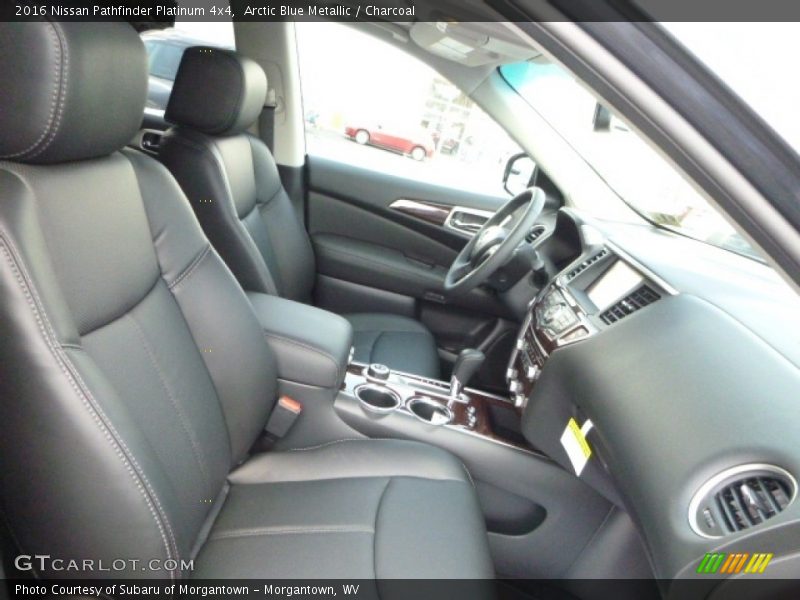 Arctic Blue Metallic / Charcoal 2016 Nissan Pathfinder Platinum 4x4