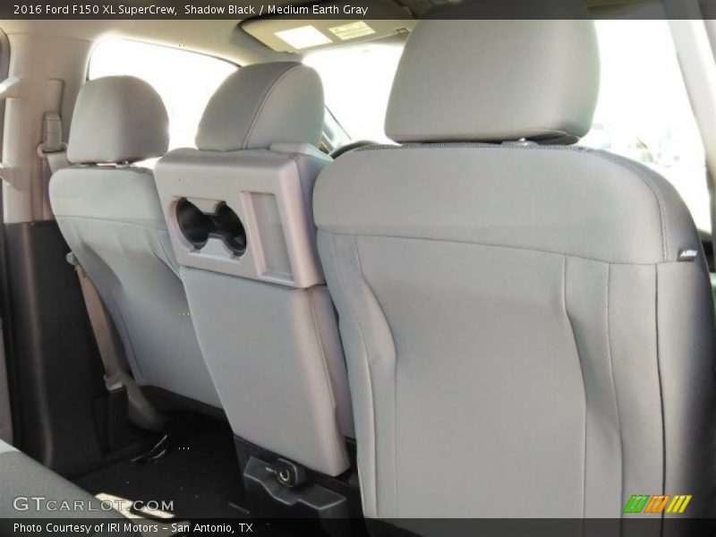 Shadow Black / Medium Earth Gray 2016 Ford F150 XL SuperCrew