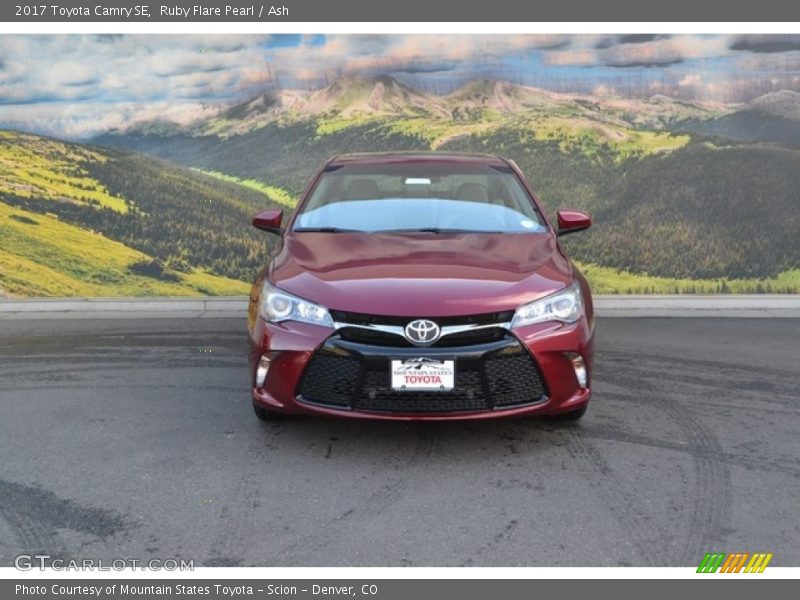 Ruby Flare Pearl / Ash 2017 Toyota Camry SE