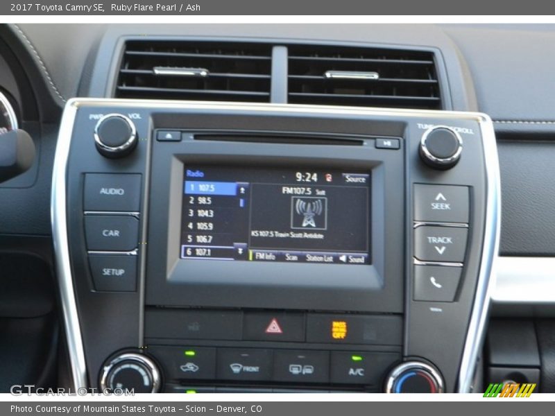 Ruby Flare Pearl / Ash 2017 Toyota Camry SE