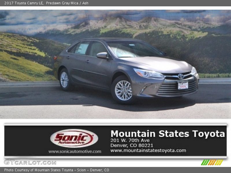 Predawn Gray Mica / Ash 2017 Toyota Camry LE