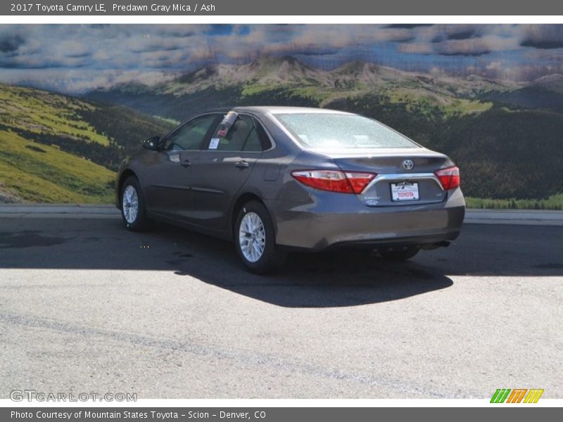 Predawn Gray Mica / Ash 2017 Toyota Camry LE