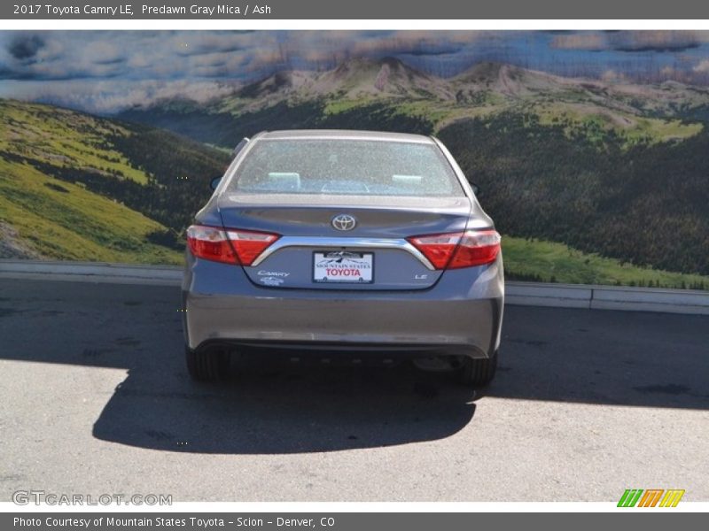 Predawn Gray Mica / Ash 2017 Toyota Camry LE
