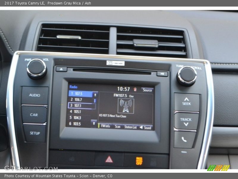 Predawn Gray Mica / Ash 2017 Toyota Camry LE