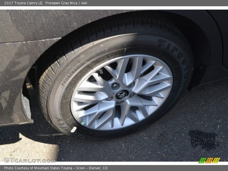 Predawn Gray Mica / Ash 2017 Toyota Camry LE