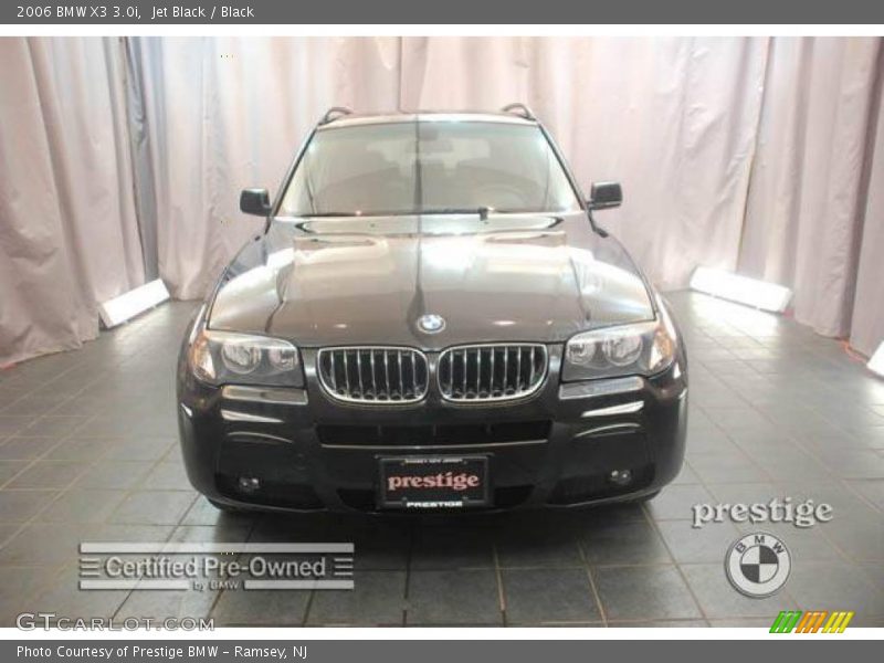 Jet Black / Black 2006 BMW X3 3.0i