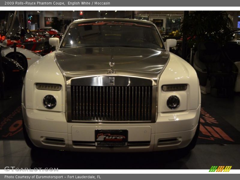 English White / Moccasin 2009 Rolls-Royce Phantom Coupe