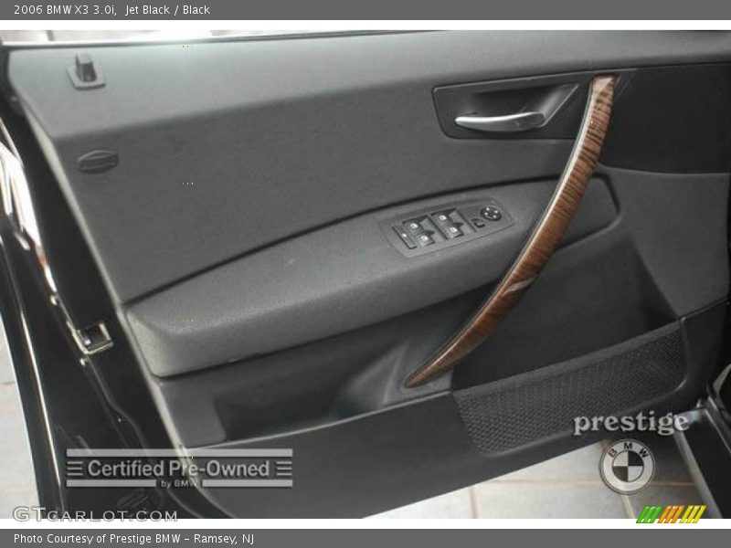 Jet Black / Black 2006 BMW X3 3.0i