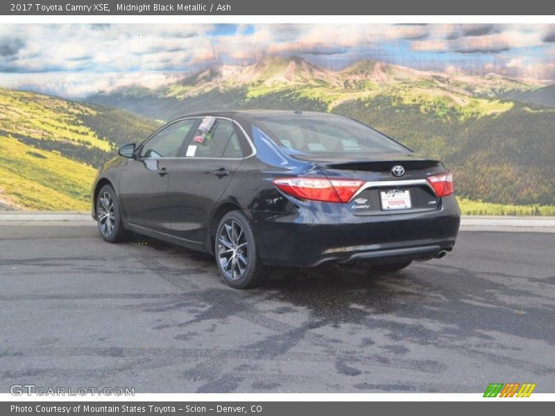  2017 Camry XSE Midnight Black Metallic