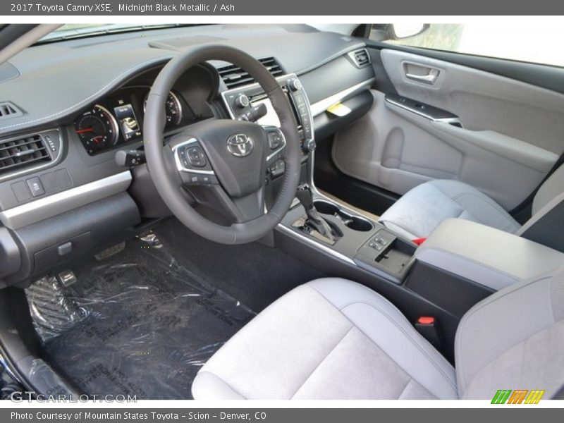  2017 Camry XSE Ash Interior