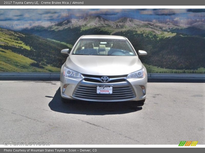 Creme Brulee Mica / Almond 2017 Toyota Camry LE