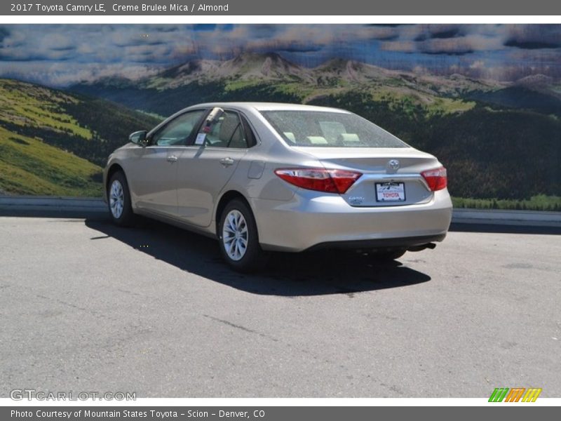 Creme Brulee Mica / Almond 2017 Toyota Camry LE