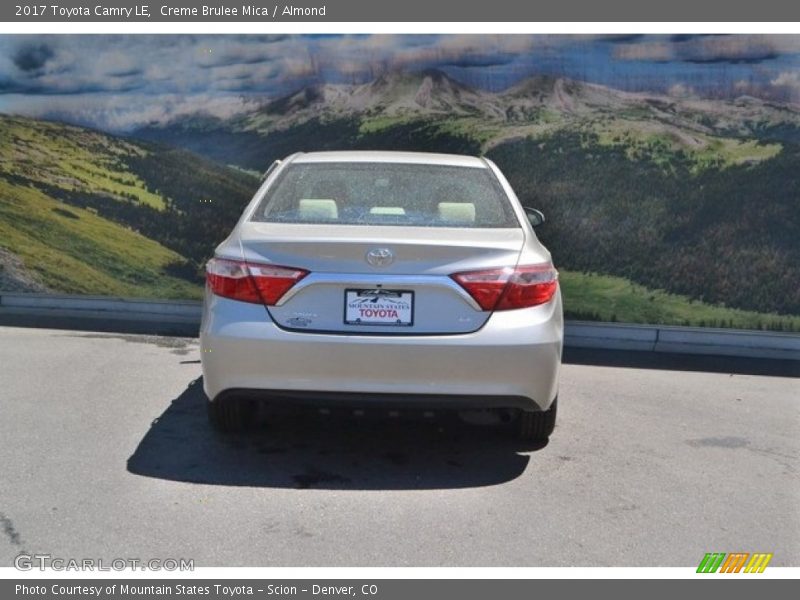 Creme Brulee Mica / Almond 2017 Toyota Camry LE