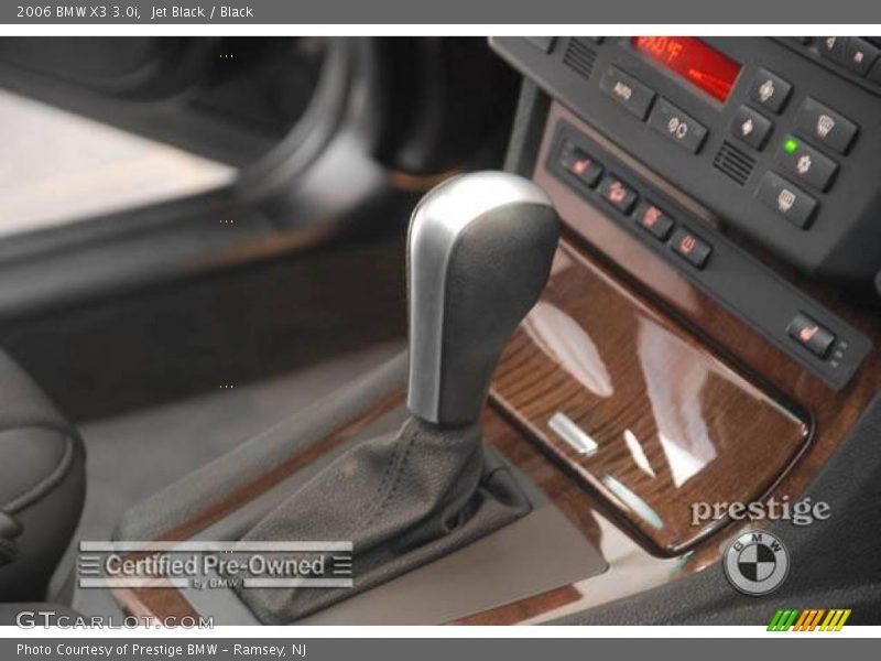 Jet Black / Black 2006 BMW X3 3.0i