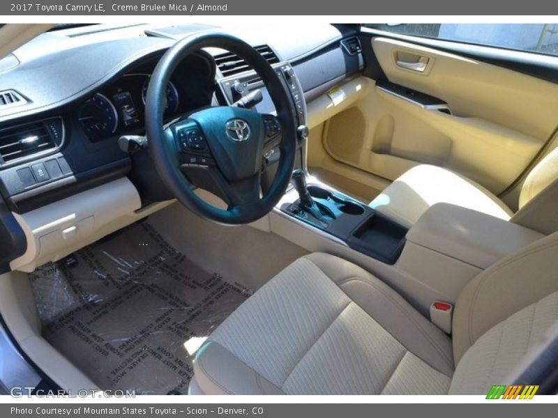 Creme Brulee Mica / Almond 2017 Toyota Camry LE