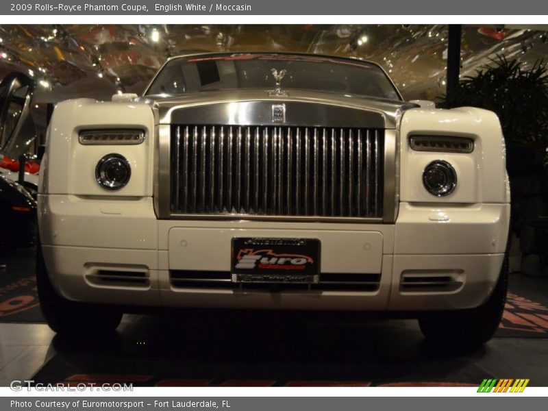 English White / Moccasin 2009 Rolls-Royce Phantom Coupe