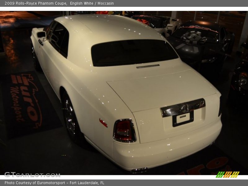 English White / Moccasin 2009 Rolls-Royce Phantom Coupe