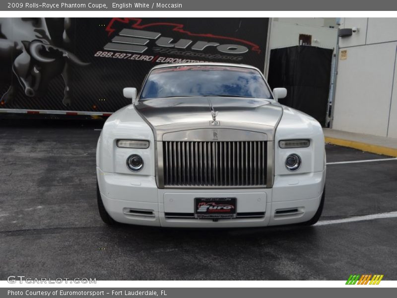 English White / Moccasin 2009 Rolls-Royce Phantom Coupe