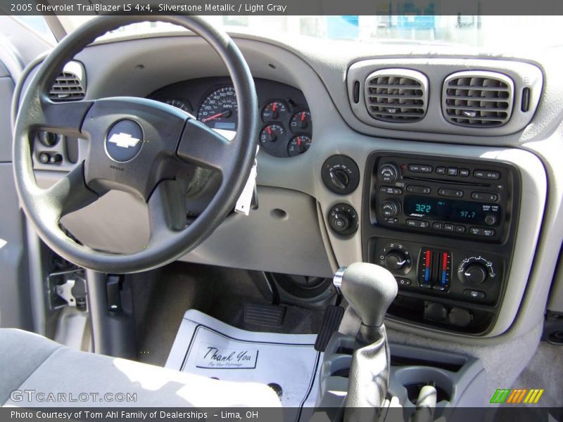 Silverstone Metallic / Light Gray 2005 Chevrolet TrailBlazer LS 4x4
