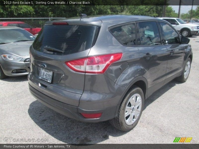 Sterling Gray Metallic / Charcoal Black 2013 Ford Escape S