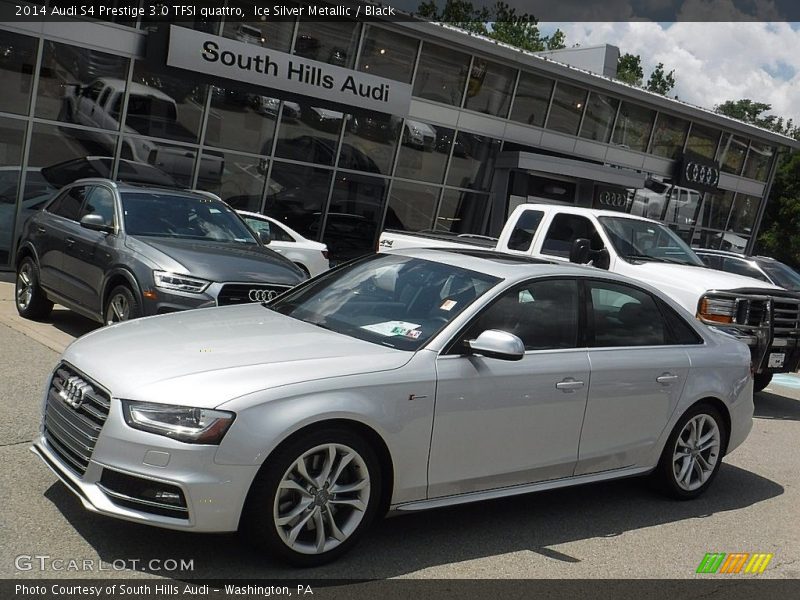 Ice Silver Metallic / Black 2014 Audi S4 Prestige 3.0 TFSI quattro