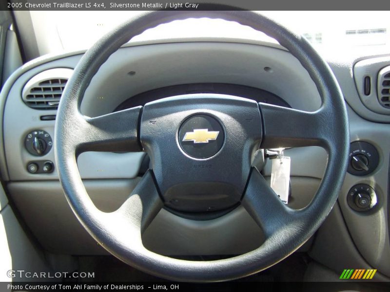Silverstone Metallic / Light Gray 2005 Chevrolet TrailBlazer LS 4x4