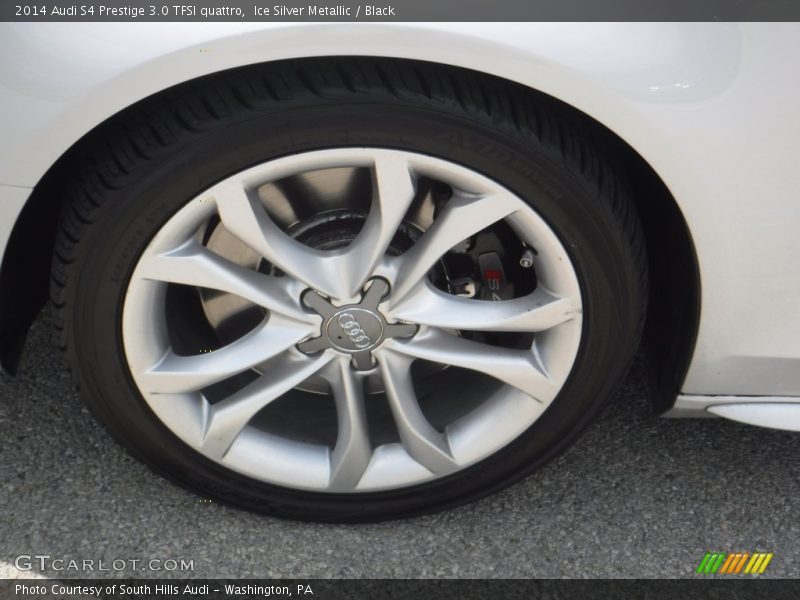 Ice Silver Metallic / Black 2014 Audi S4 Prestige 3.0 TFSI quattro