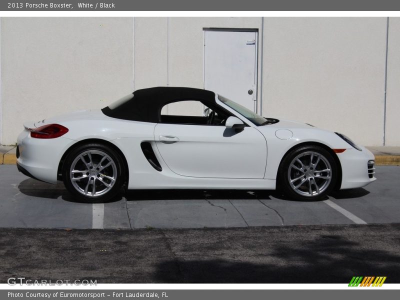 White / Black 2013 Porsche Boxster