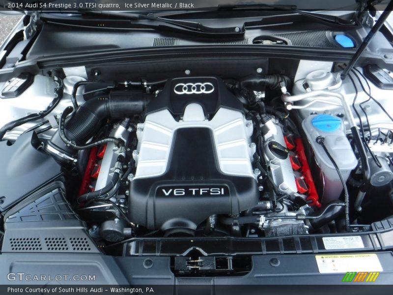 Ice Silver Metallic / Black 2014 Audi S4 Prestige 3.0 TFSI quattro