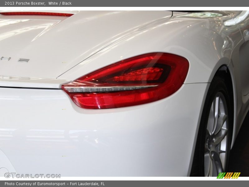 White / Black 2013 Porsche Boxster