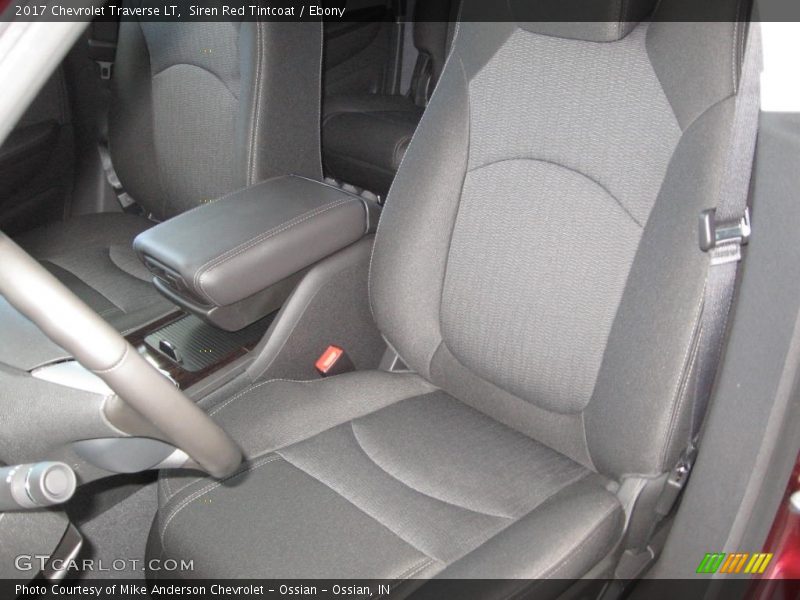 Siren Red Tintcoat / Ebony 2017 Chevrolet Traverse LT