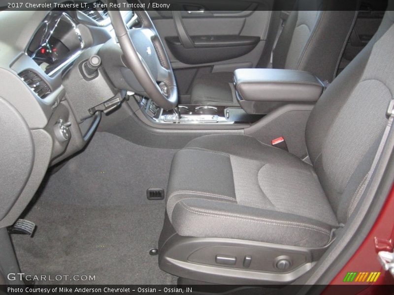 Siren Red Tintcoat / Ebony 2017 Chevrolet Traverse LT
