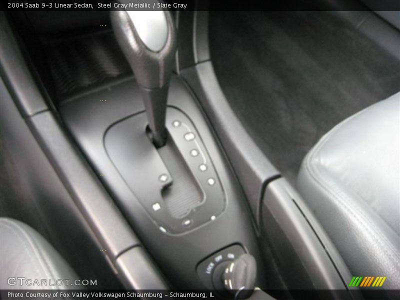 Steel Gray Metallic / Slate Gray 2004 Saab 9-3 Linear Sedan