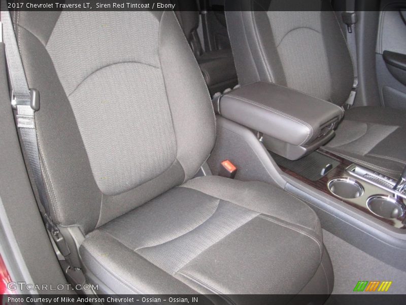 Siren Red Tintcoat / Ebony 2017 Chevrolet Traverse LT