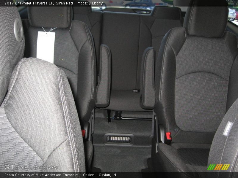 Siren Red Tintcoat / Ebony 2017 Chevrolet Traverse LT