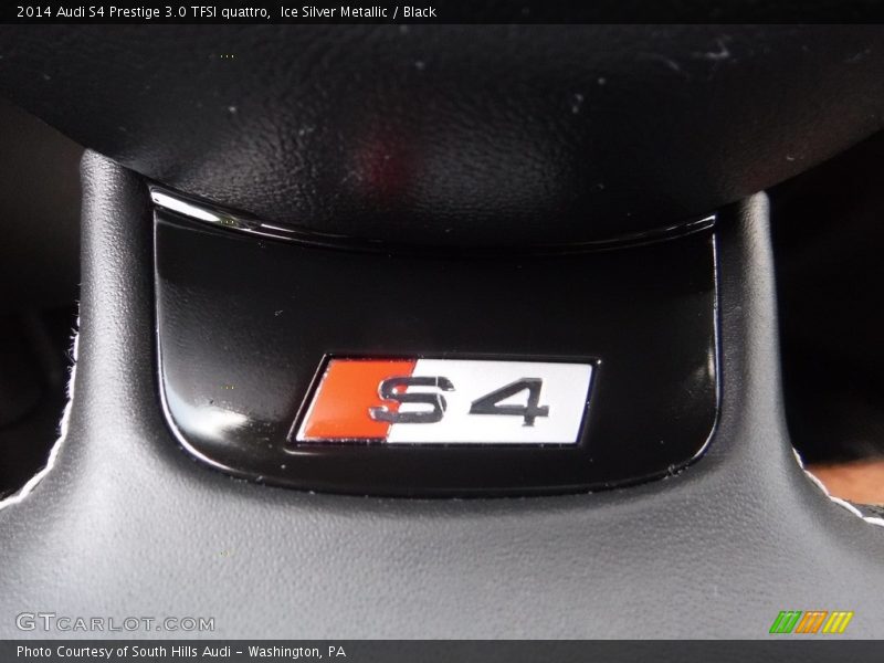 Ice Silver Metallic / Black 2014 Audi S4 Prestige 3.0 TFSI quattro