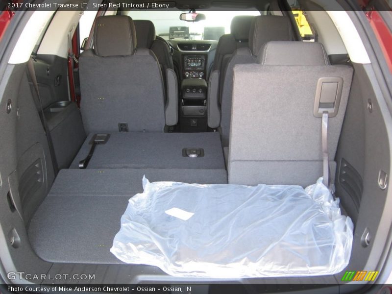 Siren Red Tintcoat / Ebony 2017 Chevrolet Traverse LT