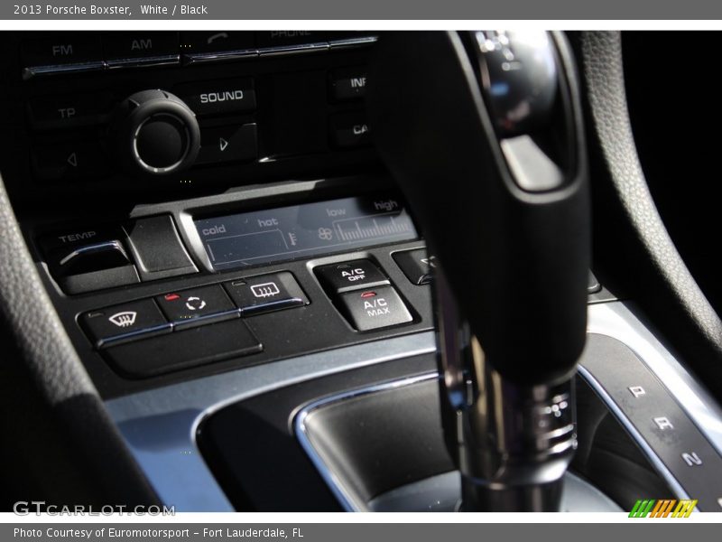 White / Black 2013 Porsche Boxster