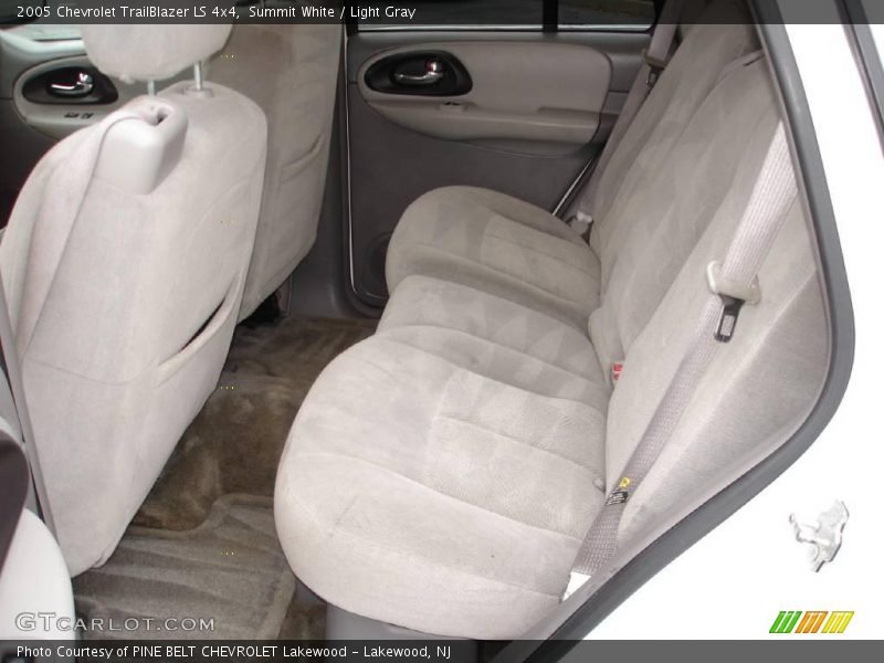 Summit White / Light Gray 2005 Chevrolet TrailBlazer LS 4x4