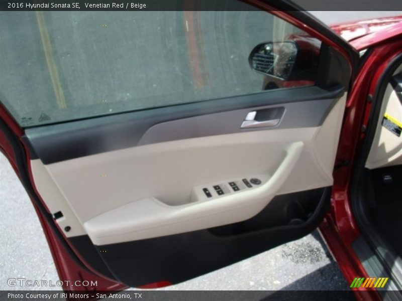 Venetian Red / Beige 2016 Hyundai Sonata SE
