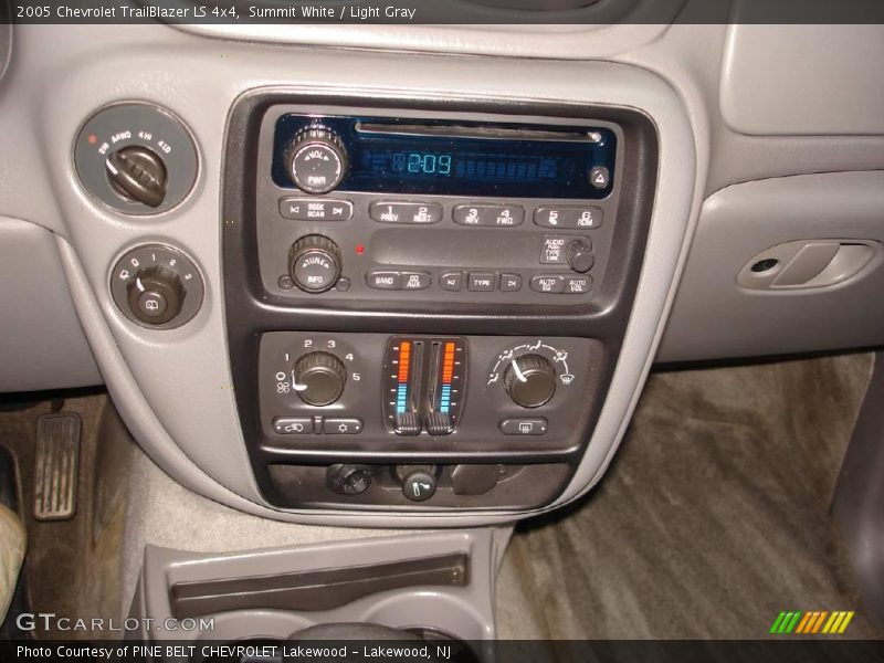 Summit White / Light Gray 2005 Chevrolet TrailBlazer LS 4x4