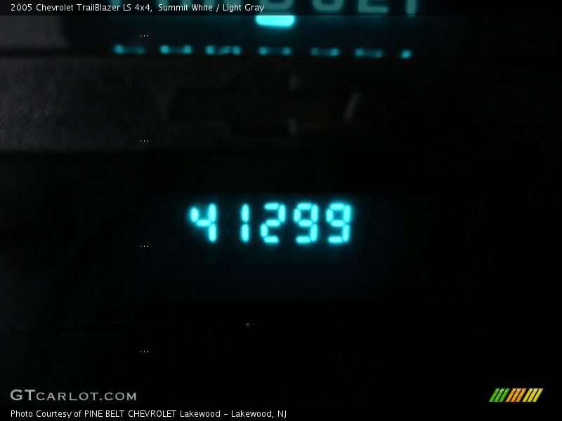 Summit White / Light Gray 2005 Chevrolet TrailBlazer LS 4x4