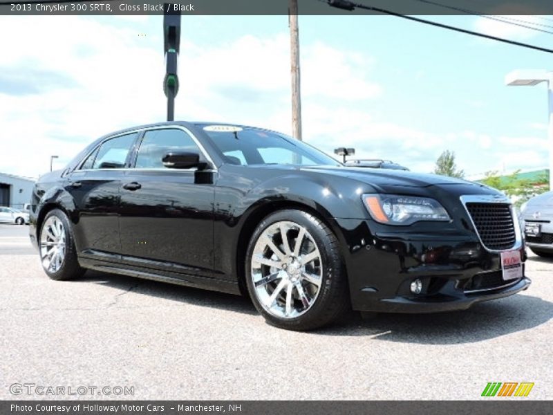 Gloss Black / Black 2013 Chrysler 300 SRT8