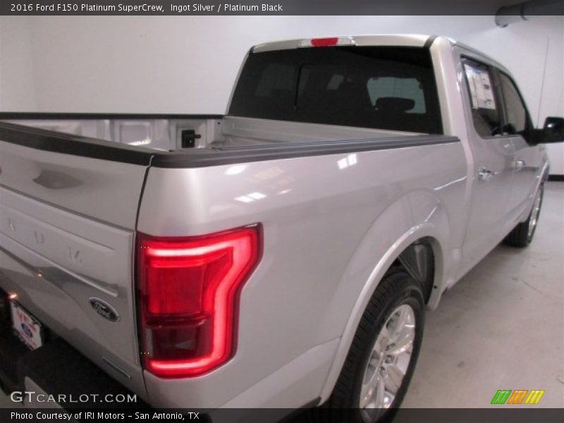Ingot Silver / Platinum Black 2016 Ford F150 Platinum SuperCrew