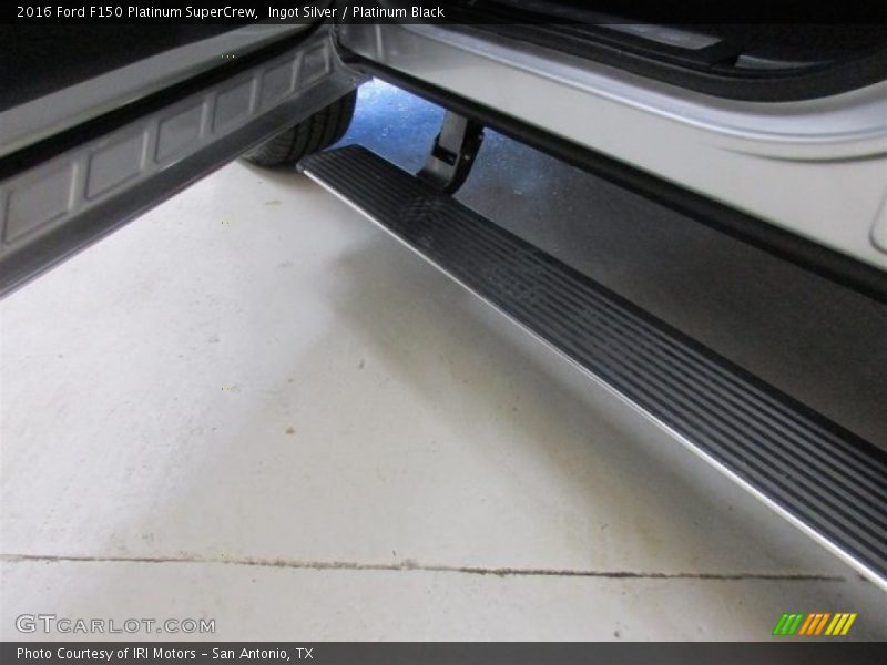 Ingot Silver / Platinum Black 2016 Ford F150 Platinum SuperCrew