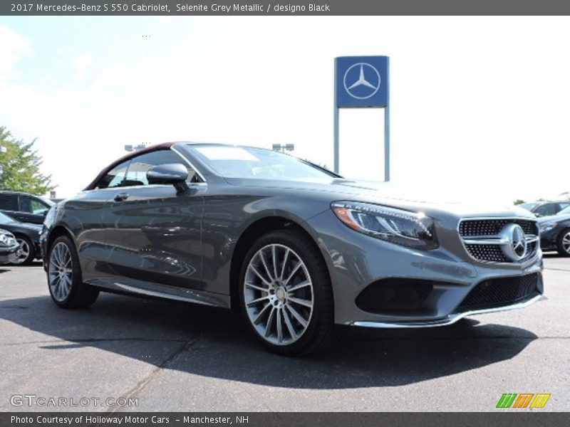 Front 3/4 View of 2017 S 550 Cabriolet