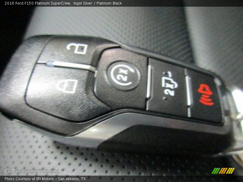 Ingot Silver / Platinum Black 2016 Ford F150 Platinum SuperCrew